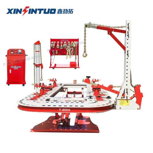 汽车车身大梁校正仪五排钣金车身凹陷修复升降平台厂家供应 - 图0