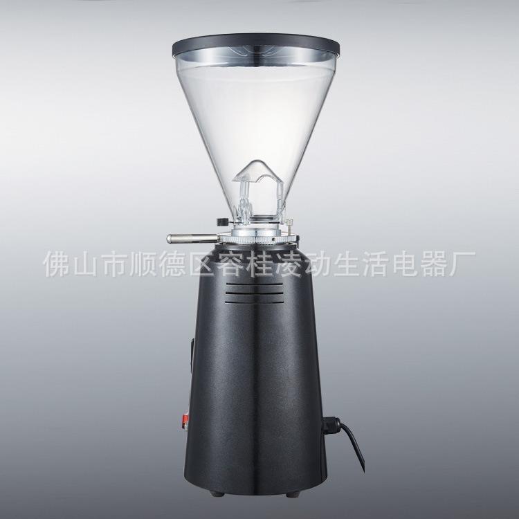 LD-900N商用意式咖啡豆研磨器手拨式定量出粉磨豆机 - 图0