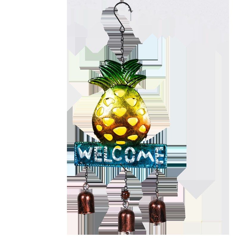 菠萝风铃挂饰铃铛挂件院子装饰家居饰品园装饰欢迎牌风铃,淘宝优惠券,粉丝福利购,淘宝优惠卷