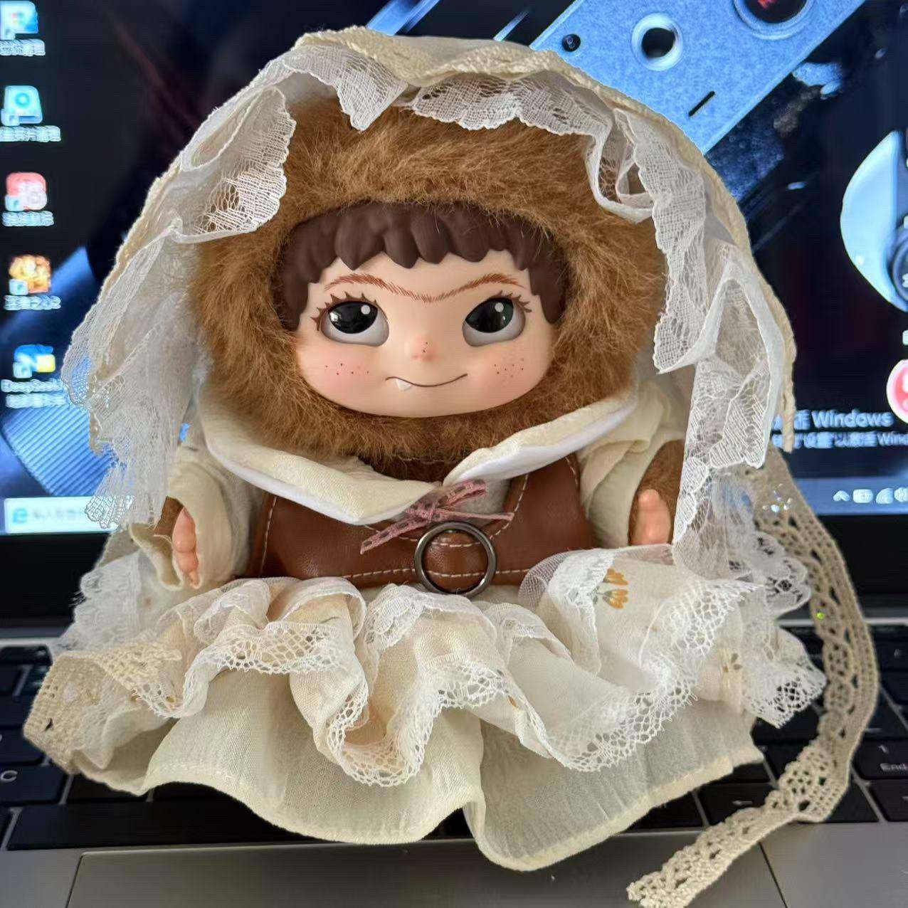 wakuku娃衣20cm哇库库衣服毛毛潮趣派对毛绒套装盲盒玩偶帽子服饰,淘宝优惠券,粉丝福利购,淘宝优惠卷