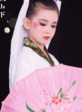 白娘子汉服伞小号青城山下白素贞同款伞舞蹈道具伞古典舞蹈专用伞