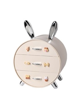 入户玄关轻奢抽屉式桌面收纳盒钥匙收纳装饰品置物架储物盒摆件