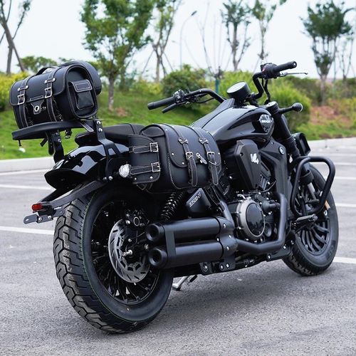 适用奔达黑旗500边包改装护杠保险杠靠背货架折叠靠背边箱包改装 - 图3