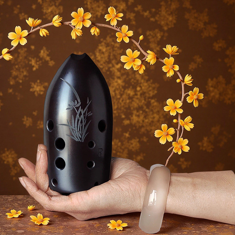 云新10孔十孔陶埙专业级笔筒初学者自学入门古埙勋损陨演奏乐器,淘宝优惠券,粉丝福利购,淘宝优惠卷