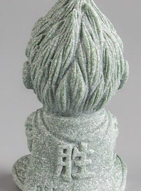 青砂石大圣鱼缸假山造景新中式家居创意国潮桌面装饰茶宠摆件