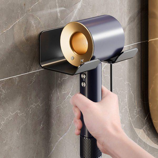 吹风机置物架免打孔卫生间壁挂式电吹风支架浴室风筒收纳架304钢,淘宝优惠券,粉丝福利购,淘宝优惠卷