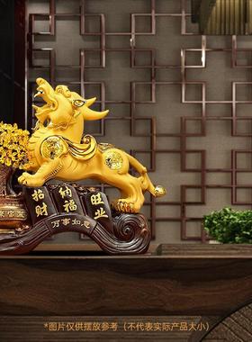 万事如意招财貔貅摆件发财树聚宝盆客厅办公室酒柜装饰品开业礼品