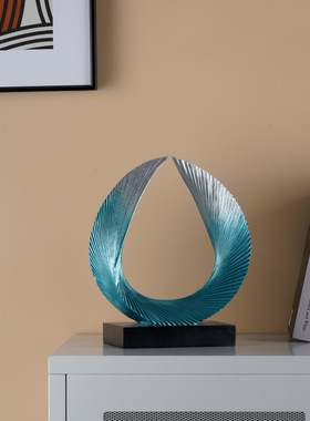 春季轻奢简约抽象飞煌腾达摆件创意家居饰品酒柜装饰品办公室摆设