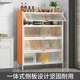 Steel dustproof kitchen side cabinet storage rack living room floor storage cabinet manufacturer household storage cabinet