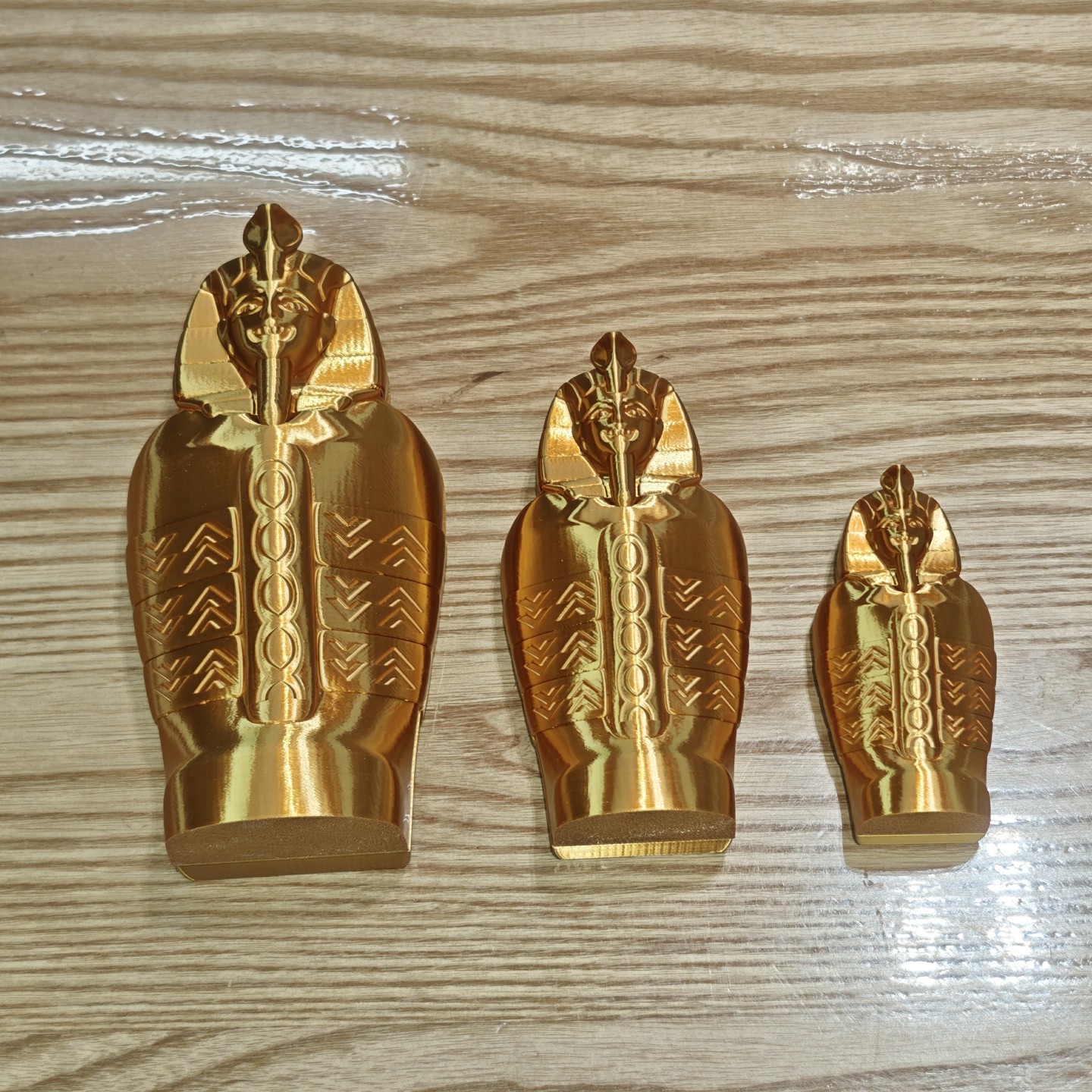 埃及法老金棺3d打印木乃伊儿童玩具摆件模型手办立体装饰异域风情,淘宝优惠券,粉丝福利购,淘宝优惠卷