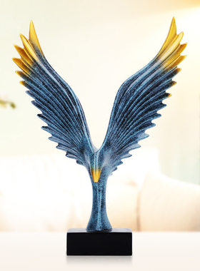 大展宏图老鹰小摆件室内办公室酒柜客厅电视柜轻奢装饰品创意摆设