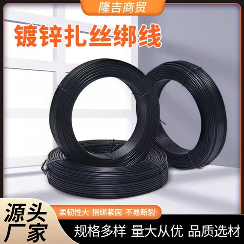 绑丝包塑扎丝绑线 光伏光缆绑扎线 电信电缆移动户外通信铁芯扎丝 - 图0