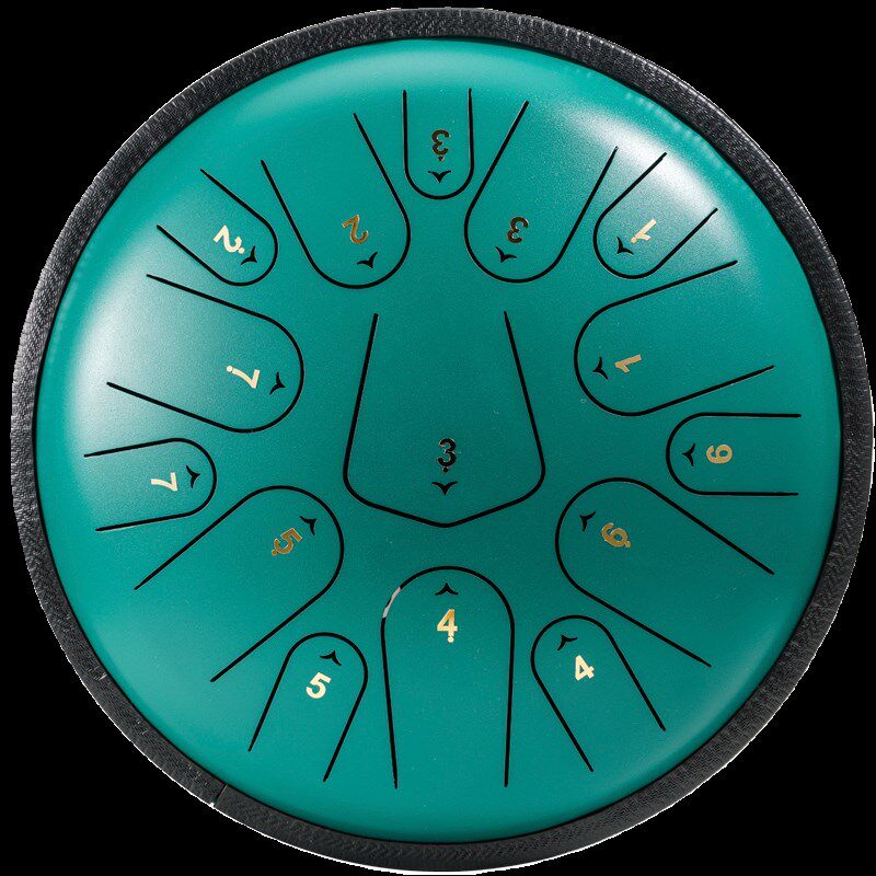 青石13寸15音空灵鼓手碟钢舌鼓色空鼓无忧鼓梵音鼓空音鼓专业演奏,淘宝优惠券,粉丝福利购,淘宝优惠卷