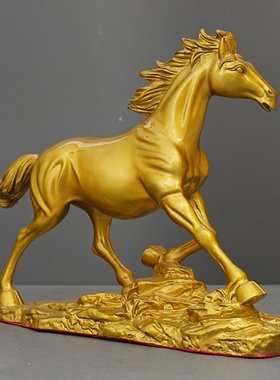 马到成功摆件工艺品摆设十二生肖马摆件办公室客厅装饰乔迁礼品