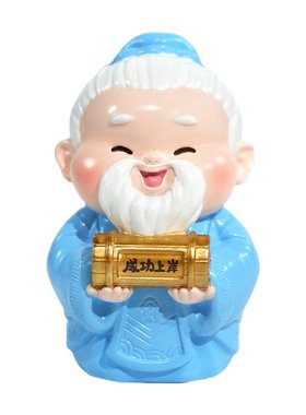 文创礼品孔子保佑摆件国潮好寓意金榜题名孔夫子卡通可爱摆件礼品