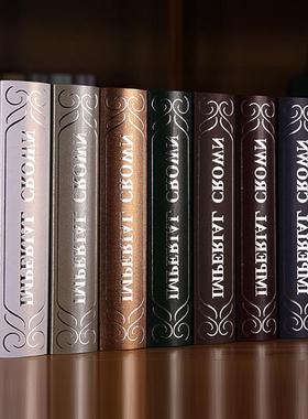 欧式烫金仿真书假书装饰书摆件书房拍摄道具书装饰品客厅摆设家居