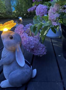 太阳能户外庭院灯防水花园装饰景观布置草坪灯室外小夜灯创意摆件