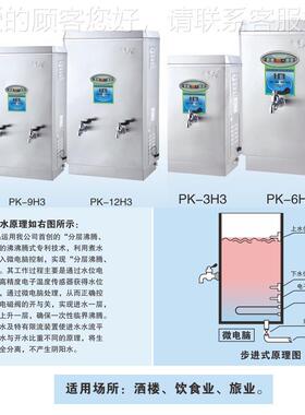 开水器全自动不锈钢电热水器 煮水K水156机智商用能型饮 P-12H3