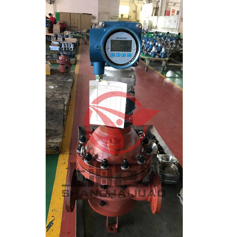 上仪刮板流量计 LB-50 RS485通讯4-20ma 0.5级电子表头九厂流量计 - 图1