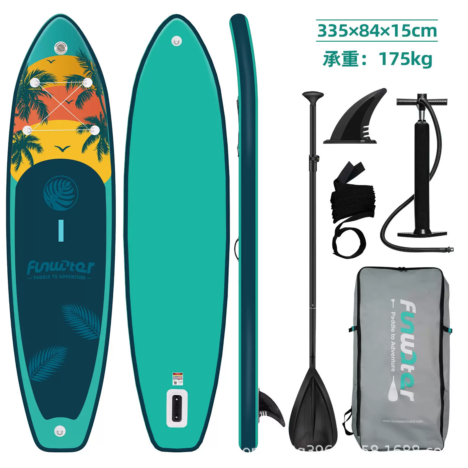 Select funwater paddle board surfboard double-layer marine floating board standing sup slurry board Shuizhile source engineering