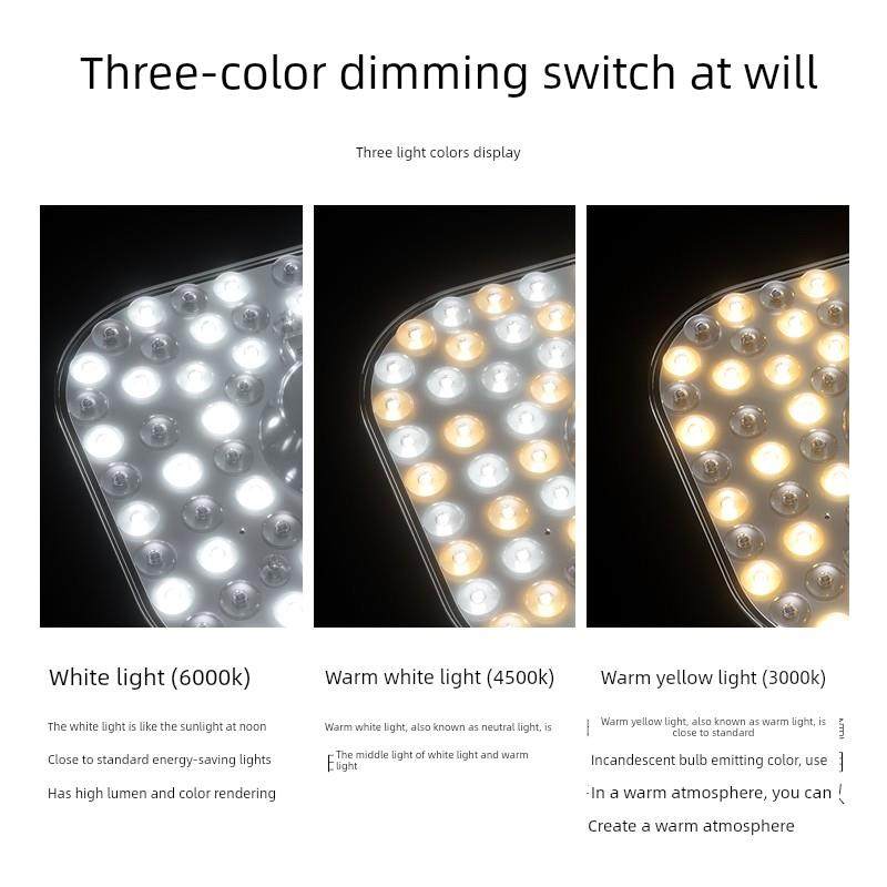 雷仕led吸顶灯灯芯灯盘替换芯节能灯泡 家用超亮客厅方形灯板透镜,淘宝优惠券,粉丝福利购,淘宝优惠卷