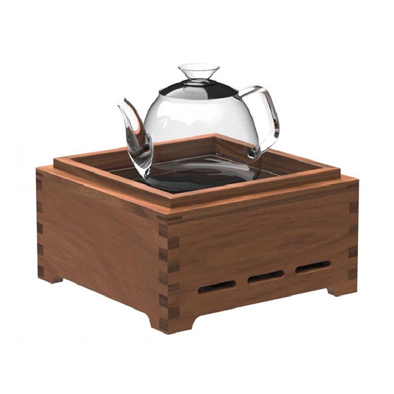 九间房方盒电陶炉实木全自动小型茶室烧水煮茶炉,淘宝优惠券,粉丝福利购,淘宝优惠卷