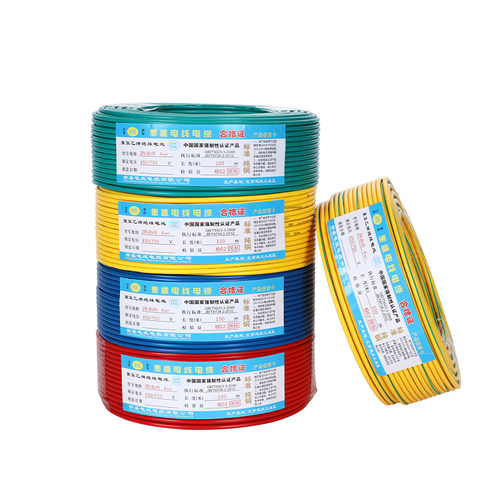 电线2.5家装国标4平方铜芯电线家用铜线1.5/6/10纯铜BV线单芯电缆 - 图3