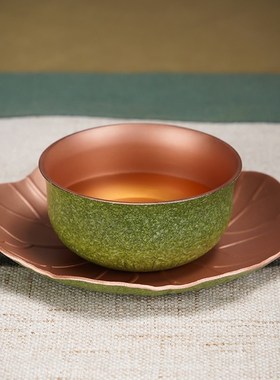 紫铜茶壶《春暖花开茶礼套装》泡茶烧水壶养身小茶具便携单壶套装