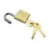 Hot selling rounded corner brand copper top padlock student dormitory lock drawer cabinet lock small lock head copper lock Internet cafe chassis copper lock