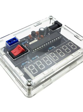DIY高精度数字频率计电子制作焊接套件晶振测量电路1Hz-50MHz散件