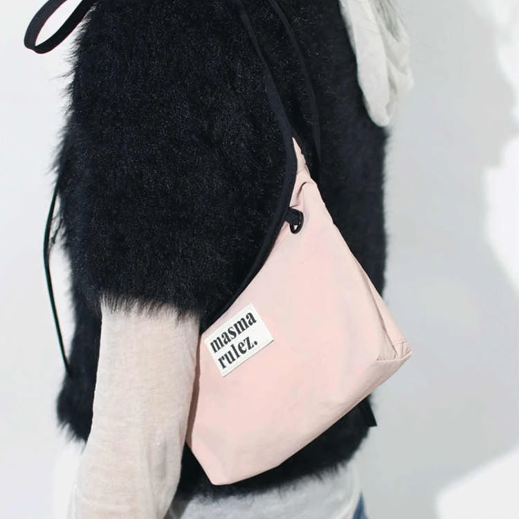 MASMARULEZ官方正品现货迷你单肩斜挎包 Travel sacoche bag pink,淘宝优惠券,粉丝福利购,淘宝优惠卷