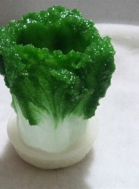 白菜笔筒创意装饰品摆设家居客厅房间树脂工艺品笔筒书房