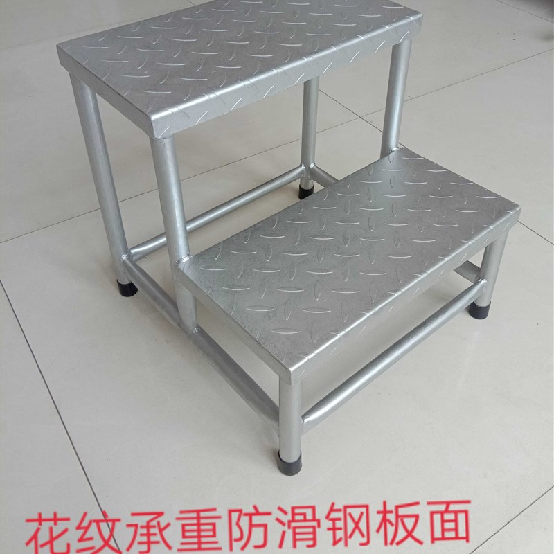 台阶塔台平台踏步梯两三步梯楼梯登高铁凳子结实工业家用铁制品质 - 图0