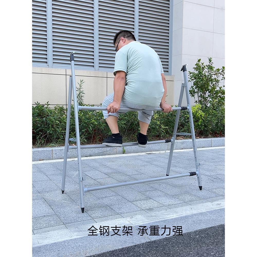 大型展板架宣传栏立式落地广告牌横向展示架户外折叠伸缩海报展架 - 图1