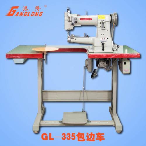 335包边机高头车箱包鞋子滚边机鞋垫拉筒工业缝纫机筒式小嘴针车 - 图0
