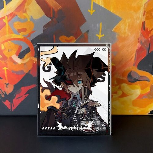 凹凸世界万圣节周边透卡金格瑞嘉德罗斯安迷修赞德雷狮透卡挂件 - 图1