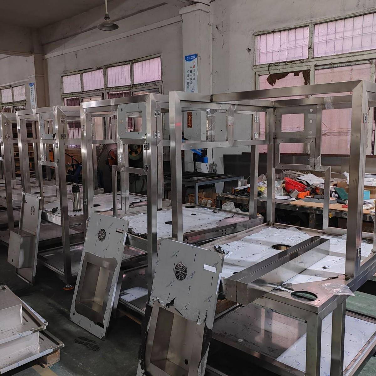 Sheet metal custom stainless steel rack processing metal chassis cabinet shell CNC processing hardware stamping parts processing