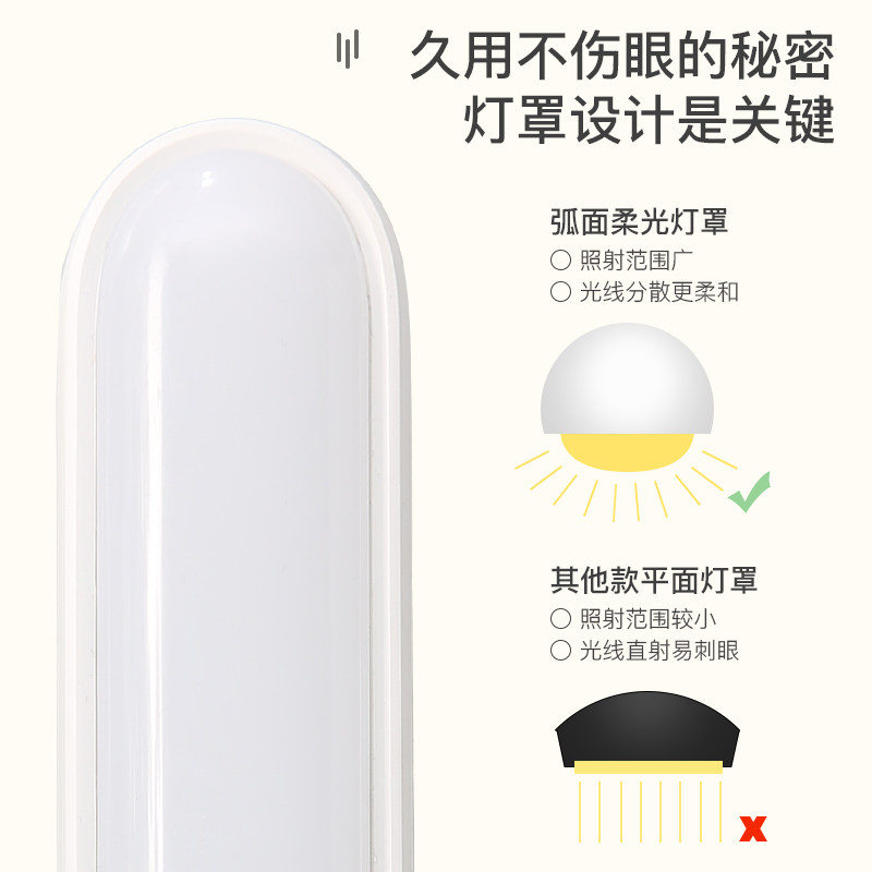 酷毙小台灯学习专用护眼充电书桌宿舍灯管吸附式led大学生用长条,淘宝优惠券,粉丝福利购,淘宝优惠卷