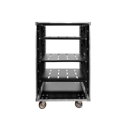 专业功率放大器柜12U柜16U飞行箱混频器简单机架音频可调移动舞台 - 图3