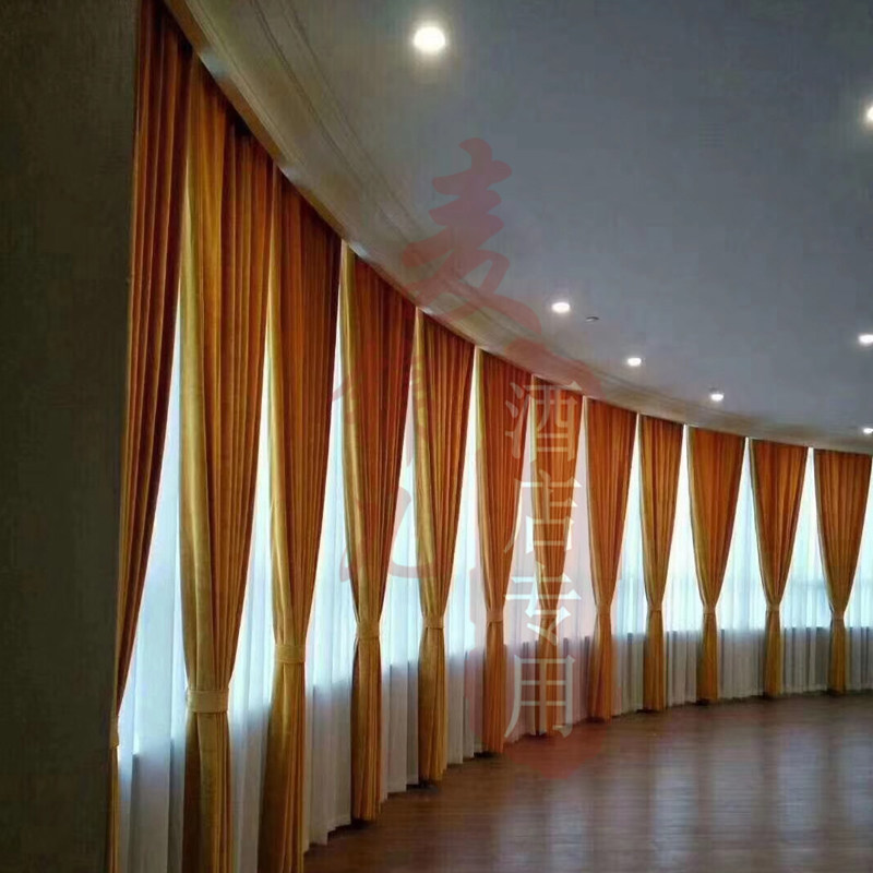 订制意大利绒布电动舞台幕布会议室餐厅窗帘剧院背景布桌布拍摄布,淘宝优惠券,粉丝福利购,淘宝优惠卷