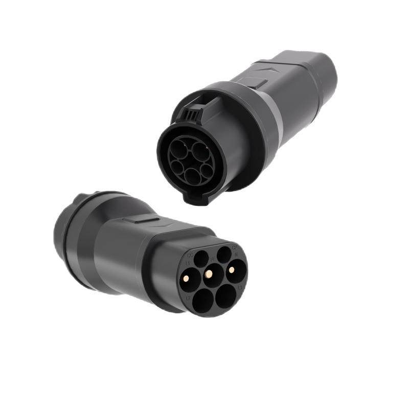 新能源汽车充电枪桩美标J1772转国标充电桩type2转换器快充,淘宝优惠券,粉丝福利购,淘宝优惠卷