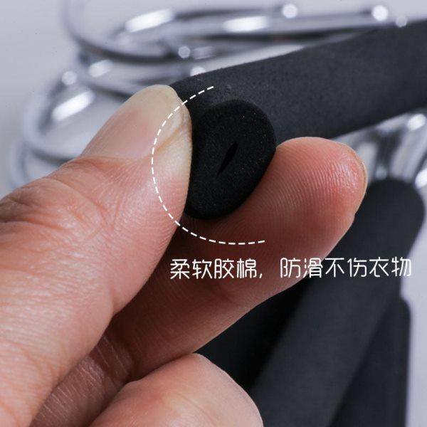 龙衣堂 不锈钢胶棉衣架 防滑 无毛刺防肩包 省空间衣柜用 防印痕,淘宝优惠券,粉丝福利购,淘宝优惠卷