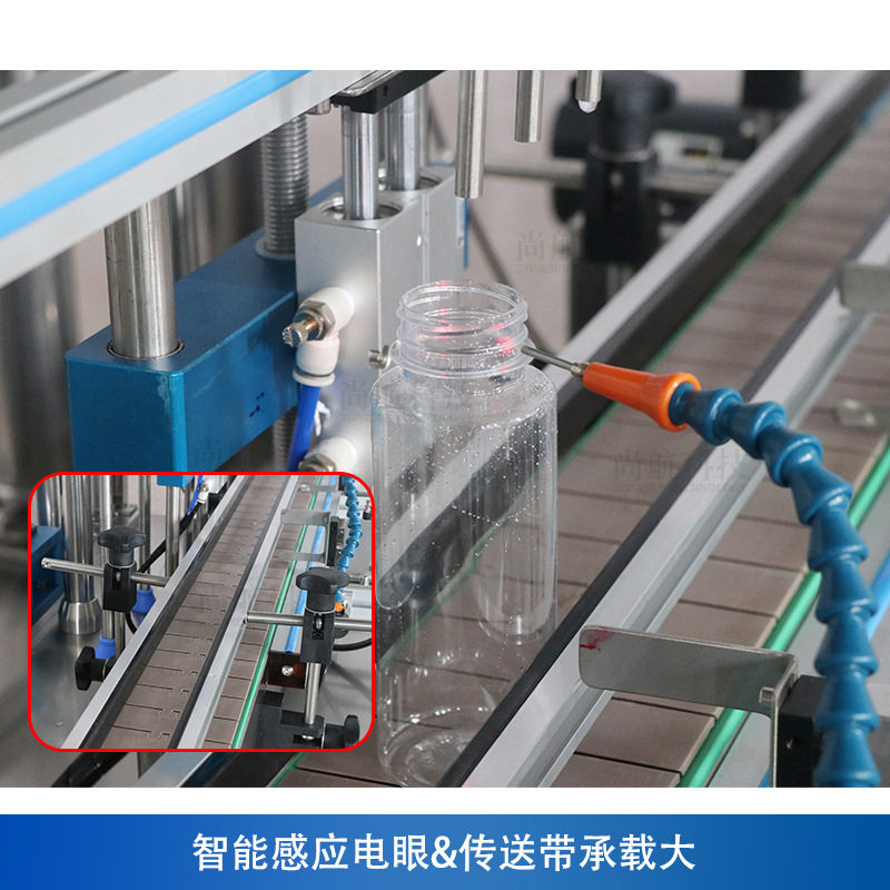 ZONESUN 6头全自动膏液体灌装机 自动上料辣酱果酱活塞伺服罐装机,淘宝优惠券,粉丝福利购,淘宝优惠卷