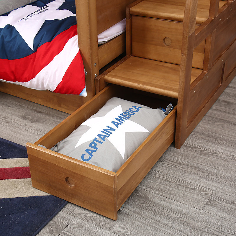 金多喜上下铺双层床全实木儿童床上下床小户型高低床两层床子母床,淘宝优惠券,粉丝福利购,淘宝优惠卷