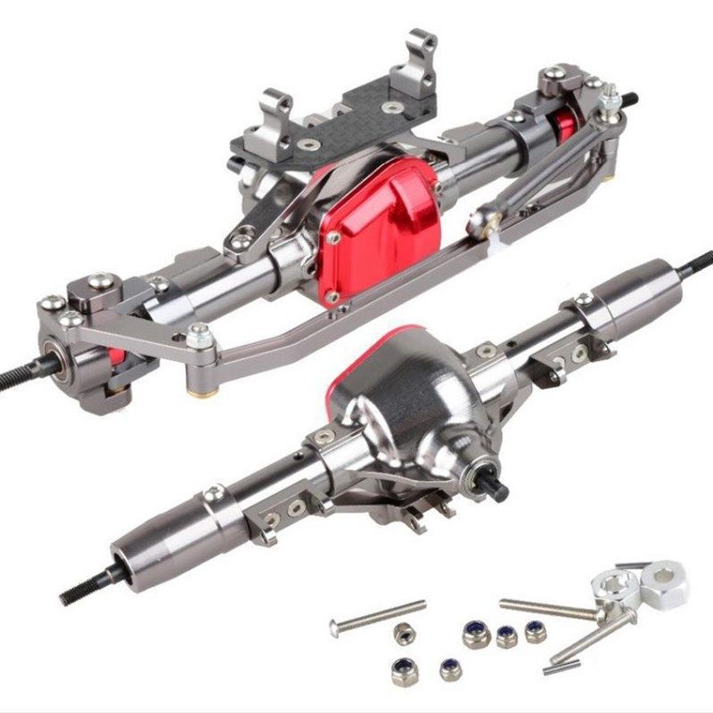 1:10仿真攀爬车升级配件金属前后车桥总成axial SCX10 D90越野车,淘宝优惠券,粉丝福利购,淘宝优惠卷