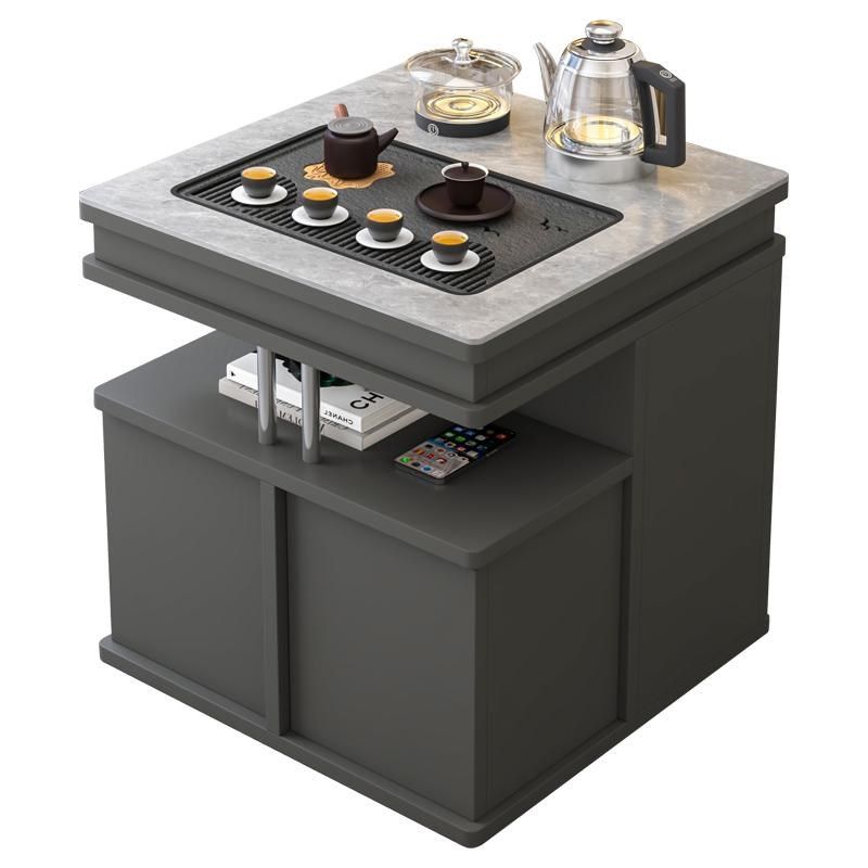 实木茶桌家用小茶车岩板茶台一体式电磁炉茶几客厅功夫茶具,淘宝优惠券,粉丝福利购,淘宝优惠卷