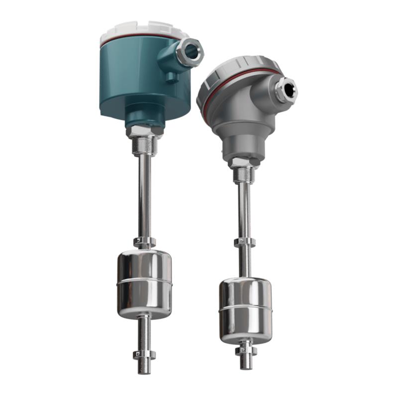 KHONBEI防爆浮球液位开关磁性投入式传感器变送计顶装侧装干簧管 - 图3