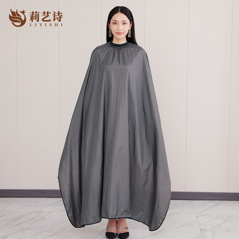定制防水剪头发不沾发家用发廊专用加长理发美发围布理发店黑色,淘宝优惠券,粉丝福利购,淘宝优惠卷