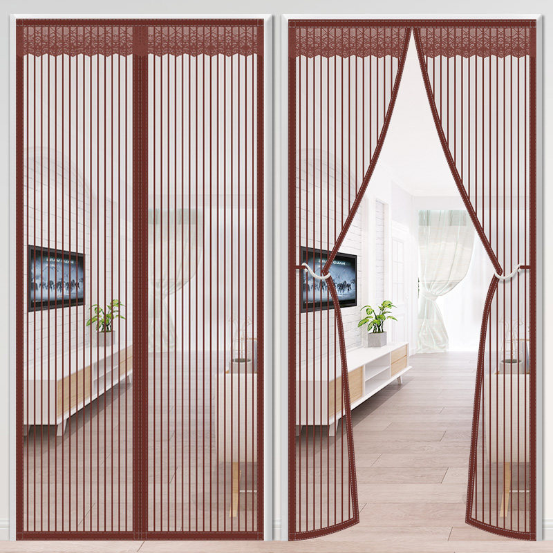 2024新款高档防蚊门帘魔术贴全磁条磁性自吸夏季纱门窗家用金刚网,淘宝优惠券,粉丝福利购,淘宝优惠卷