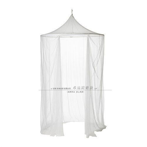 超大号圆顶家用蚊帐高端卧室简易双开门免打孔安装易拆洗吊挂床幔 - 图3